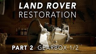 Land Rover Restoration Part 2  Gearbox 12 [upl. by Chancey120]