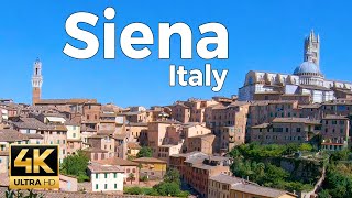 Siena Italy Walking Tour 4k Ultra HD 60fps – With Captions [upl. by Arrec283]