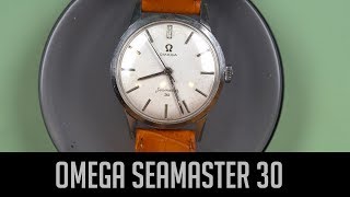 Omega Seamaster 30 Vintage Watch Restoration [upl. by Arrotal974]