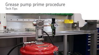 Basic Grease Pump Priming Procedure [upl. by Ahsia]