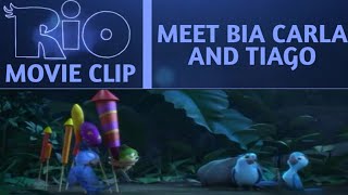 Rio 2  Meet Bia Carla and Tiago MOVIE CLIP 3 [upl. by Ready696]