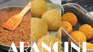 Authentic Sicilian Arancini Rice balls  Calogeros Secrets [upl. by Coopersmith]