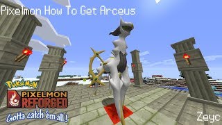 Pixelmon How To Get Arceus [upl. by Meesak]