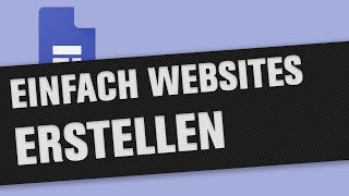 Website erstellen kostenlos mit Google Sites Tutorial [upl. by Dlorad]