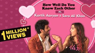 Kartik Aaryan VS Sara Ali Khan  HISTORIC How Well Do You Know Each Other  Love Aaj Kal  Exclusive [upl. by Crescantia813]