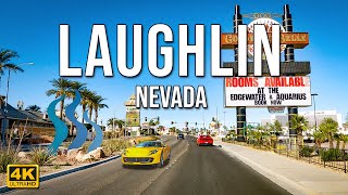 Driving Around Laughlin Nevada 4K  Entertainment On The River [upl. by Bank]