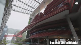 4K Punggol Digital District Singapore [upl. by Drannel96]