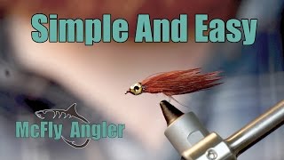 Simple Streamer  UNDERWATER Footage  Super easy for beginners  McFly Angler [upl. by Strephon]