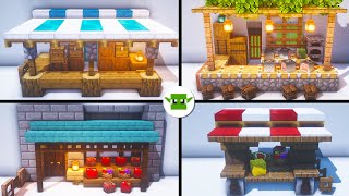 Minecraft  20 Small Shops Build Ideas and Inspiration [upl. by Desdemona]