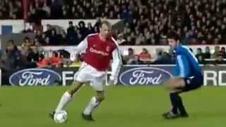 Dennis Bergkamp top 10 Arsenal Goals [upl. by Ahsik]