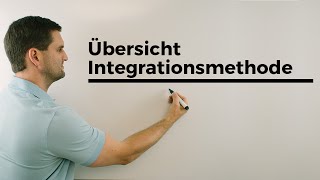 Integrationsmethoden Integrationsregeln  Mathe by Daniel Jung [upl. by Sinned]