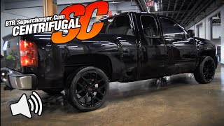 BTR Centrifugal Supercharger Cam  Silverado w TorqStorm [upl. by Ernest]