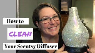 Scentsy Diffuser Cleaning [upl. by Obie]