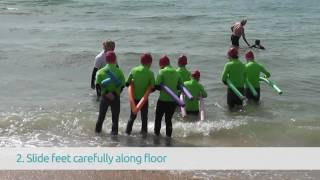 Wading Entry  Sea and Lake Water Safety Tips [upl. by Ardnasela]