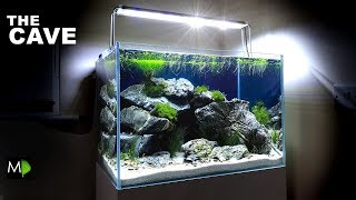 quotTHE CAVEquot AQUARIUMHow To  Aquascape Tutorial  Setup [upl. by Norri693]