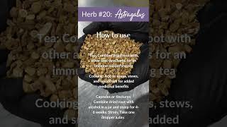 Herb 20 Astragalus [upl. by Vary]