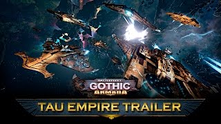 Battlefleet Gothic Armada  Tau Empire Trailer [upl. by Alikee360]