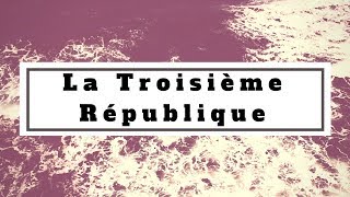 Droit constitutionnel la Troisième République [upl. by Eceirehs]