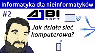 Sieć komputerowa  Co to jest i jak działa Informatyka dla nieinformatyków 2 ENG SUB [upl. by Drescher]