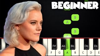 Oceans  Hillsong United  BEGINNER PIANO TUTORIAL  SHEET MUSIC by Betacustic [upl. by Aisemaj598]