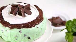 Mint Chocolate Chip IceCream Cake  Southern Living [upl. by Tarrance]