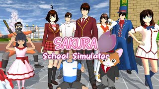 SAKURA School Simulator Gameplay Android [upl. by Waneta819]