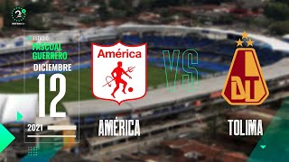 América Vs Tolima  LigaBetplay  EN VIVO [upl. by Anomor]