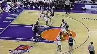 Shaquille ONeal breaks the backboard vs Suns in rookie season [upl. by Crompton]