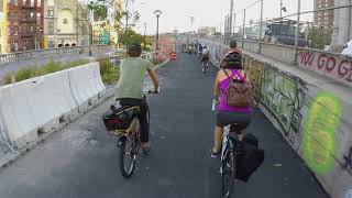 NYC Bike Lanes Reviewed Manhattan Bridge [upl. by Ardried]