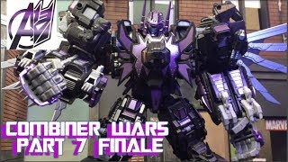 Transformers Stop Motion Combiner Wars Pt 7 Dark Predaking SERIES FINALE [upl. by Coffee919]