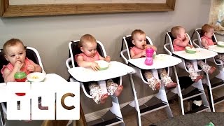 Feeding And Bathing 5 Babies  Outdaughtered  S2 Episode 1 [upl. by Kuebbing]