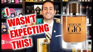 Acqua di Gio Absolu by Giorgio Armani Fragrance  Cologne Review [upl. by Onida]