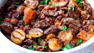 Beef Bourguignon  Slow Cooked to Perfection [upl. by Ethelyn654]