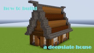 How To Build A Deepslate House In Minecraft 117 [upl. by Adran611]