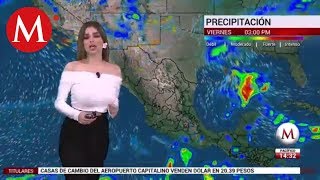 El clima para mañana viernes con Pamela Longoria [upl. by Monaco]