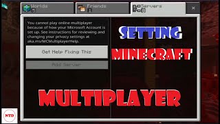 Setting Minecraft Multiplayer akamsMcMultiplayerHelp [upl. by Jecoa]