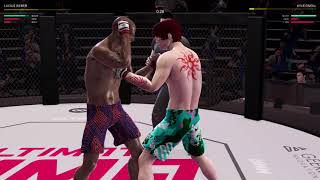 Ultimate MMA Gameplay PC Game [upl. by Harmonie]