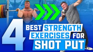 Best Strength Exercises For Shot Put [upl. by Barimah]