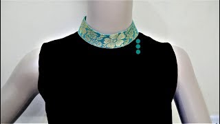 Latest Collar Neck Design Easy Way Cutting And Stitching [upl. by Leohcin]