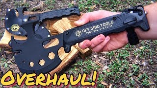 Best Invention Survival Axe Elite  30in1 Urban Survival Tool OFF GRID TOOLS [upl. by Eseilanna]