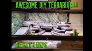 DIY Leopard Gecko Terrarium AWESOME [upl. by Eidarb]