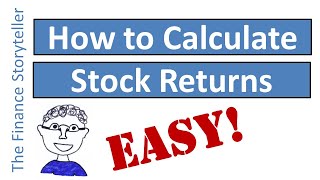 How to calculate stock returns [upl. by Seyah332]