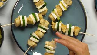 Brochettes de poulet  Reblochon Passion [upl. by Cristy]