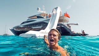 THE SUPER YACHT LIFE IN IBIZA  VLOG² 50 [upl. by Jourdain426]