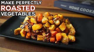 4 cooking tips to make Perfect Roasted Vegetables [upl. by Llerrom]