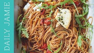 Spelt Spaghetti Recipe From MY NEW BOOK  Daily Jamie [upl. by Daffi]