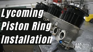 How To Lycoming Piston Ring Gaps [upl. by Eliott]