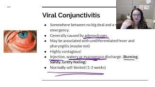 Bacterial and Viral Conjunctivitis [upl. by Ttebroc]