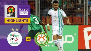 Algeria v Niger  AFCON Qualifier 2023  Match Highlights [upl. by Ferri]