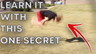 How To Do A Frontflip On Ground For Beginners [upl. by Nera]